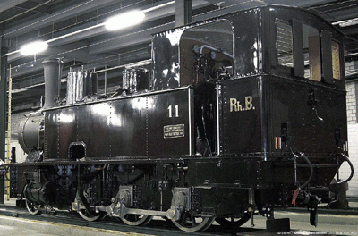 Bemo 1295121 - RhB Dampflok G 3/4 11 "Heidi"