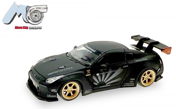 Herpa 87MC000037 - Nissan GTR 35 schwarz