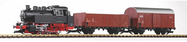 Piko 37120 - DB Start-Set Güterzug Dampflok BR 80 + 2 Güterwagen Ep.3, Sound+Dampf