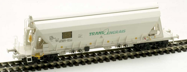 Albert Modell 065326 - SNCF Schüttgutwagen Tapps weiß Ep.5 “Trans Engrais”