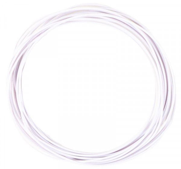 Faller 163790 - Litze 0,04 mm², weiß, 10 m