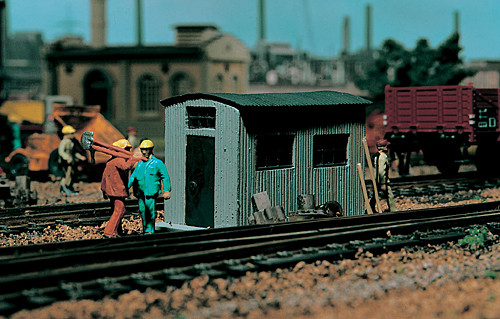Vollmer 45743 - Wellblechhütte 52x28x33 mm