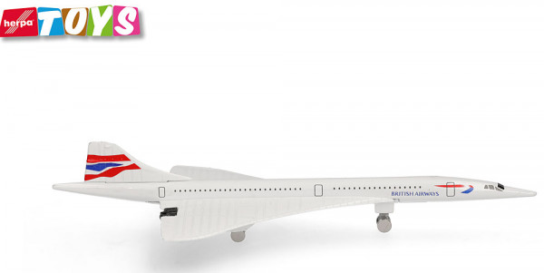 Herpa 86DAR98845 - British Airways Concorde Aviation Toy