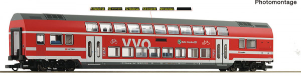 Roco 6200207 - DB AG Doppelstockwgen 2.Klasse DBpza verkehrsrot Ep.6, Ergänzung zu 6200066