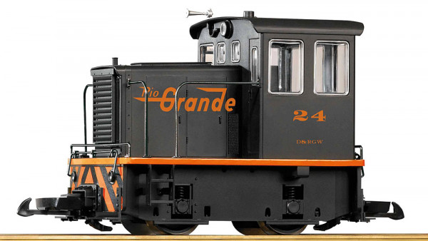 Piko 38513 - US Diesellok GE 25-Ton D&RGW R/C für Batteriebetrieb w/Sound