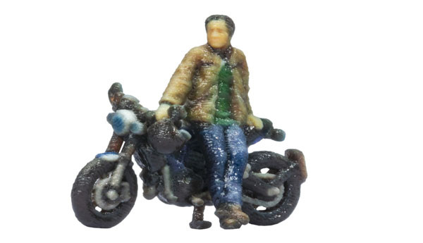 Noch 10908 - Cafe Racer Motorrad,"stehend"
