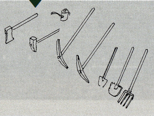 Weinert 3223 - Gleisbau-Werkzeuge Spur H0