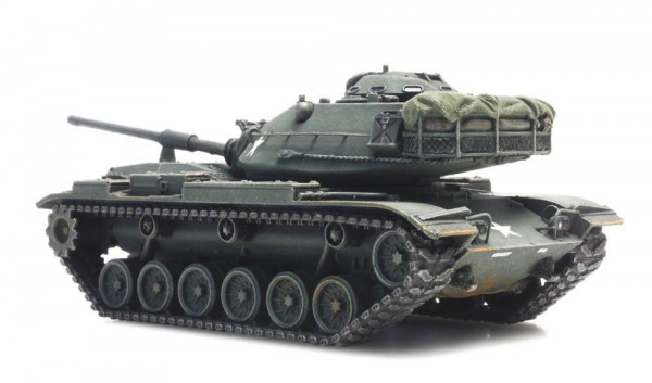 Artitec 6870240 - US M60A1 olive green train load, Fertigmodell aus Resin, lackiert
