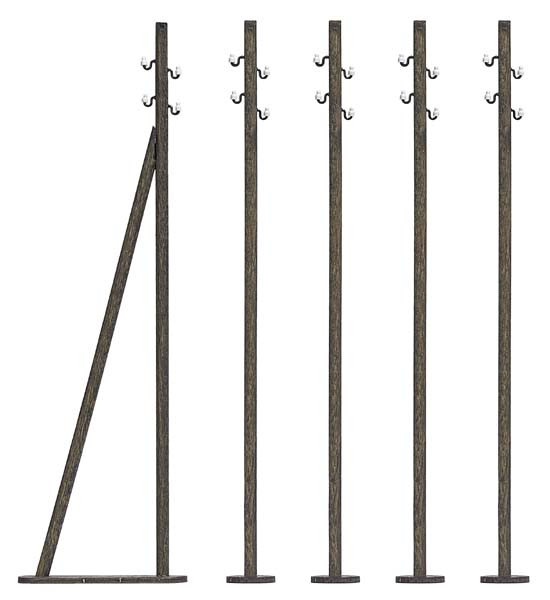 Busch 1569 - 5 Freileitungsmasten