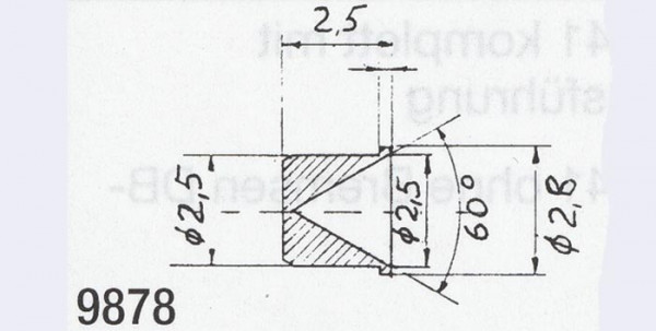 Weinert 9878 - Achslagerbuchse Messing 4Stück