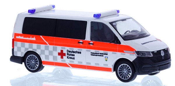 Rietze 53919 - Volkswagen T6.1 DRK Wolfenbüttel