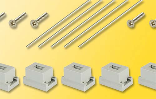 Viessmann 4192 - Bodenanker 5 Stück SET