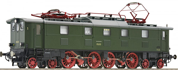 Roco 78063 - DB Ellok BR E52 flaschengrün Ep. 3, AC-digital + Sound