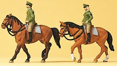 Preiser 79139 - Berittene Polizei, Deutschland