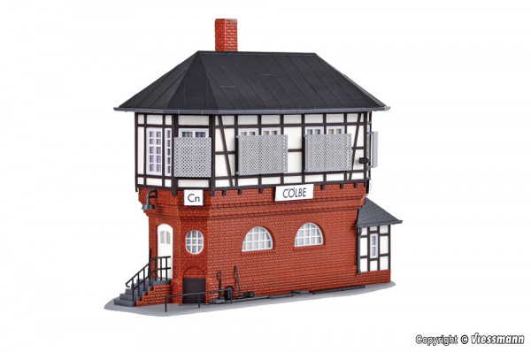 Kibri 39488 - Stellwerk Cölbe bei Marburg 16,5x7x12,5 cm