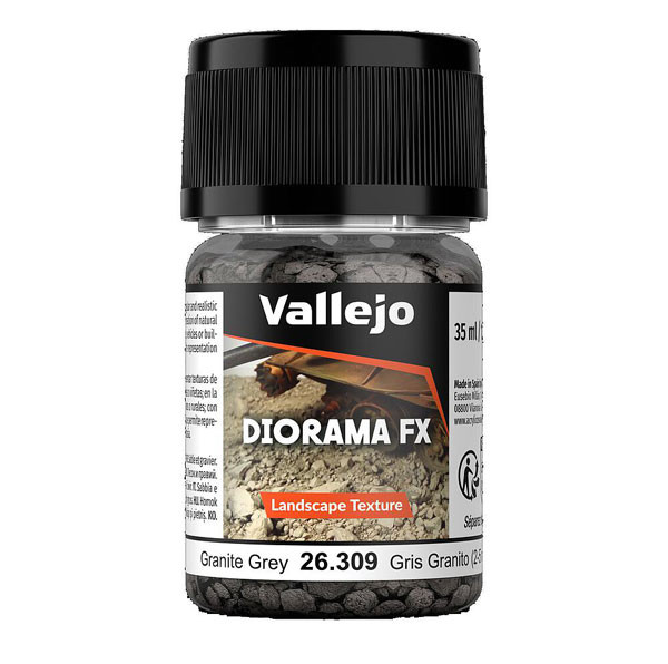 Vallejo 726309 - Granit-Grau 2,0 - 5,0 mm, 35