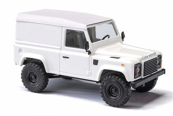 Busch 54351 - Land Rover Def. 90 Kasten weiß
