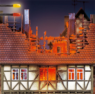 Busch 5921 - Brandflackern zum Einbau in »brennende« Häuser, als Lagerfeuer usw.