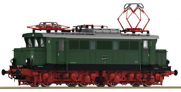 Roco 7520079 - DR Ellok BR 244 grün Ep.4, AC-digital + Sound