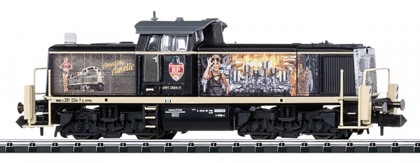 Trix 16299 - Railsystems Diesellok BR 291 "Amazing Amelie" Ep.6, DCC + Sound