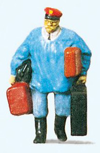 Preiser 28013 - Gepäckträger