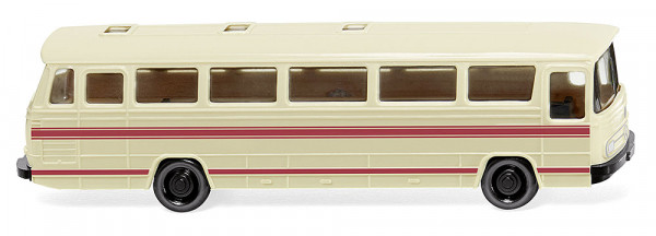 Wiking 097102 - MB O302 Reisebus - hellelfenbein
