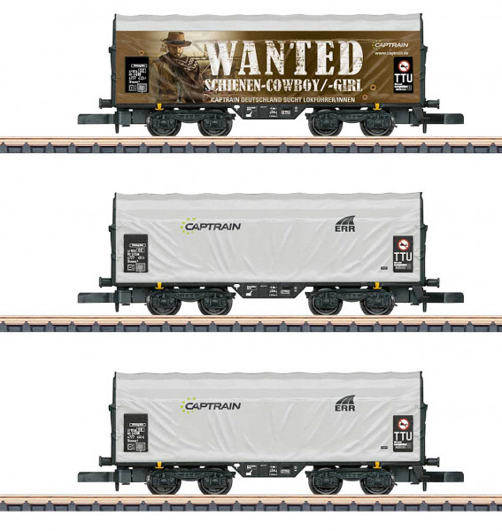 Märklin 86360 - Wagenset Shimms Captrain