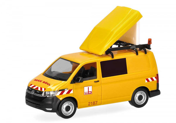 Herpa 099837 - VW T6.1 Halbbus BF3 "Max Bögl"