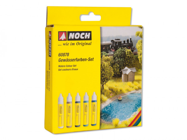 Noch 60878 - Set Gewässerfarben je 30 ml