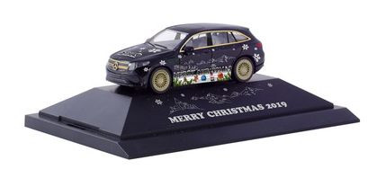 Herpa 102155 - MB EQC „Herpa Weihnachts-PKW 2019“