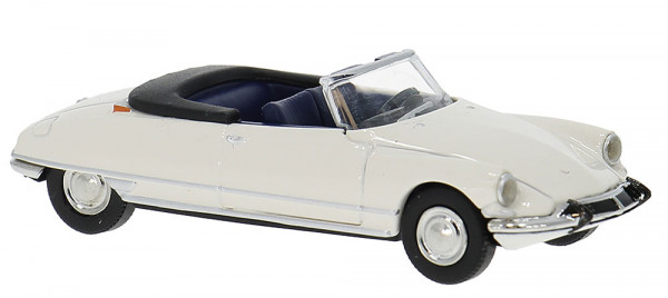 Brekina 14233 - Citroen DS 19 Cabriolet, weiss, 1963
