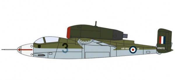 Herpa 81AC076 - Heinkel He162 Air Min 61 W.Nr.120072 RAF 1945