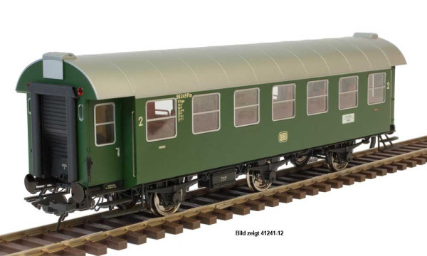 Lenz 41241-13 - DB Umbauwagen B3yge, 2.Klass Ep.3, RAL 6020