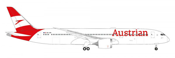 Herpa 537834 - Austrian Airlines Boeing 787-9 Dreamliner