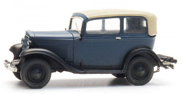 Artitec 387.646 - Opel P4 Dach geschlossen, blau
