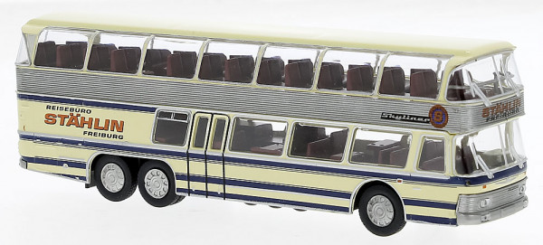 Brekina 58295 - Neoplan NH22 DD des Reisebüros Stählin aus Freiburg