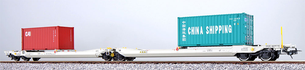 ESU 36553 - NL-RN Doppelgelenk-Taschenwagen Sdggmrs Ep.6, Container ...