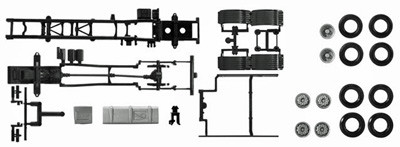 Herpa 083966 - MAN LKW 7,45 m, 3-achs