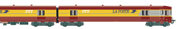 LSmodels 11021S - SNCF Dieseltriebzug XP 94750-57 2-teilig "PTT" Ep.4-5, DCC + Sound