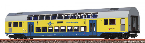 Brawa 64547 - DB AG Doppelstock-Mittelwagen 2. Kl. Metronom (RE 3 Hamburg Hbf) Ep.6