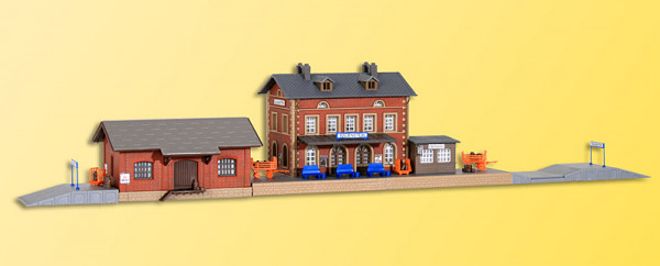 Kibri 37396 - Bahnhof ´Rauenstein´ mit Güterschuppen