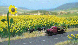Busch 8103 - Sonnenblumen Bausatz für 96 Stück