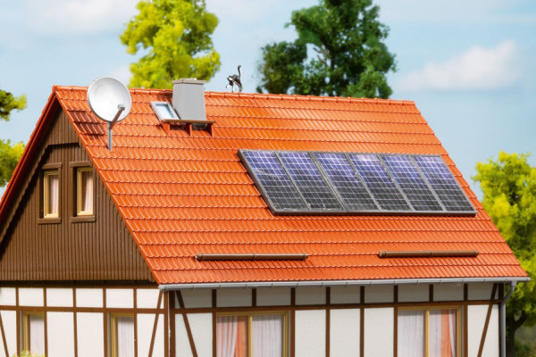 Auhagen 41651 - Sat.-Anlagen, Solarkollektoren