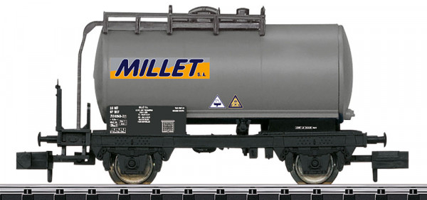 Trix 18098 - SNCF Kesselwagen 2-achsig Ep.5, "Millet"