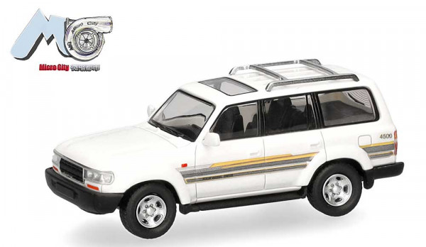 Herpa 87MC000127 - Toyota Landcruiser 80, weiß