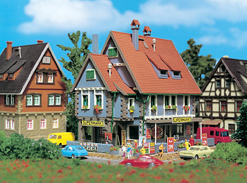 Vollmer 47660 - Supermarkt 107x83x105 mm