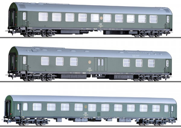 Tillig 70048 - DR Set Reisezugwagen "Salonwagenzug 4 der DR"