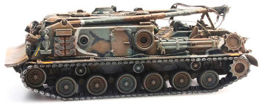 Artitec 6870249 - US M88 ARV MERDC train load Fertigmodell aus Resin, lackiert