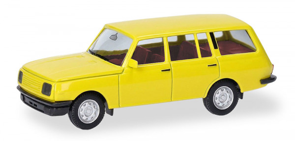 Herpa 024266-004 - Wartburg 353 85 Tourist, zitrusgelb