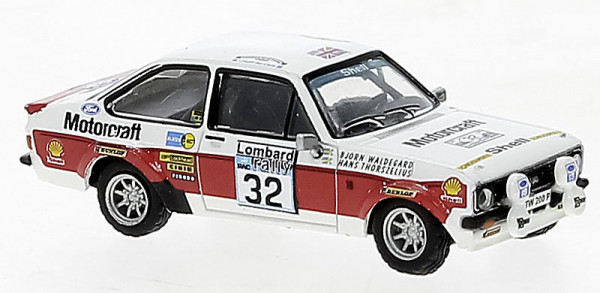 Brekina 19583 - Ford Escort RS 1800 1976, Rallye RAC Lombard, B.Waldegard, 32,